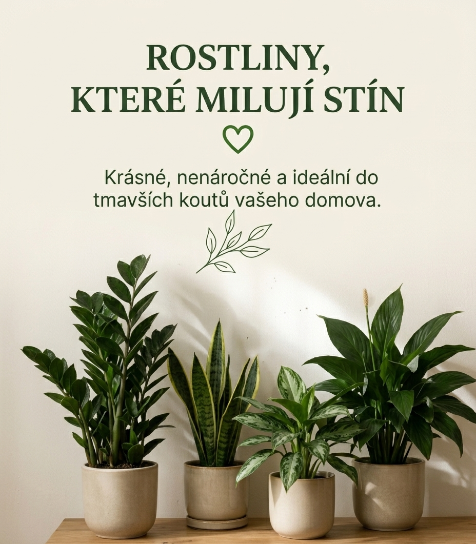 Rostliny, které milují stín